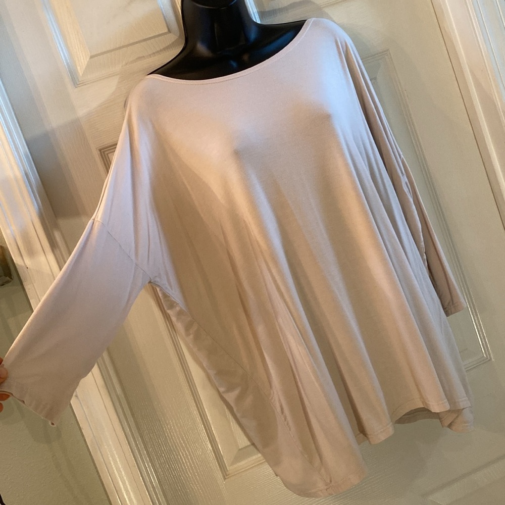 Piko 1988 Women's Beige Oversized Tunic Top - Picture 4 of 7